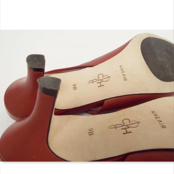 cole haan nike air red heels